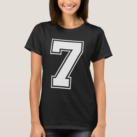 Fun Six Seven 6 7 Meme Design  T-shirt (Voorkant)
