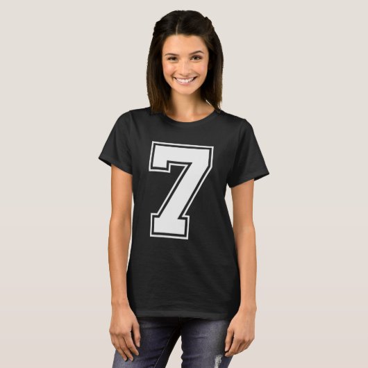 Fun Six Seven 6 7 Meme Design  T-shirt (Voorkant volledig)