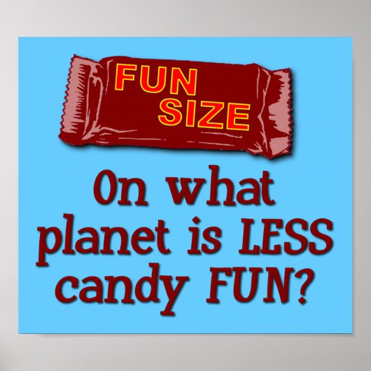 Fun Size-Poster Poster (Voorkant)