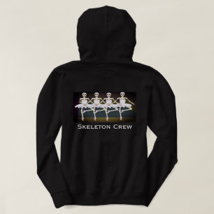 Fun "Skeleton Crew" dansende skeletten Hoodie