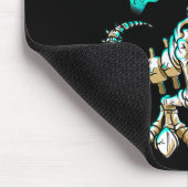 Fun Skeleton TRex Halloween Boys Dino Kinder Fossi Muismat (Hoek)