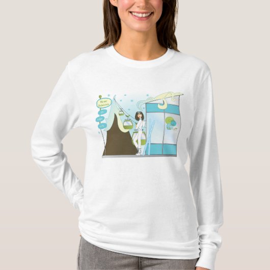 Fun Ski Lodge T-shirt (Voorkant)