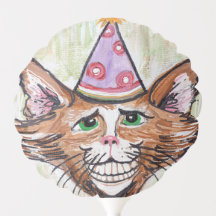 Fun Small Cheshire Cat Air Fled Party ballon