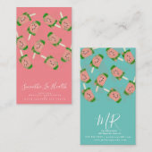 Fun Smoothie Milk Shake Fruit and Ice Cream Shop Visitekaartje (Voorkant / Achterkant)