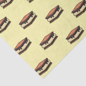 Fun S'mores Yellow Tissuepapier (Detail)