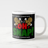 Fun Snapped Gingerbread Man Kerst Mok (Rechts)