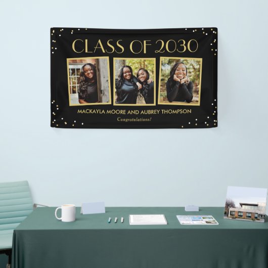 Fun Snapshots EDITABLE KLEUR Afstuderen Banner (Beurs)