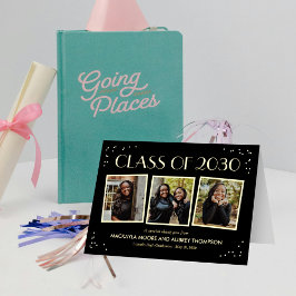 Fun Snapshots FOLIE Gevouwen foto Hartelijk dank Folie Wenskaart