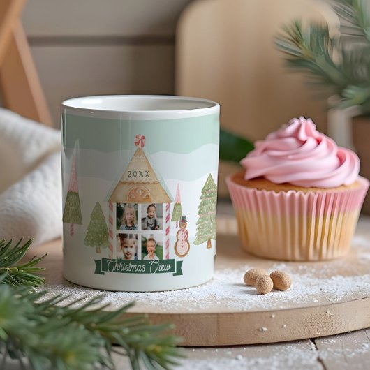 Fun Snoep Gingerbrood House Kerstmis 4 Foto Koffiemok