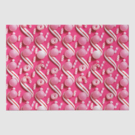 Fun Snoep Lane Collectie, roze paraplu's Tissuepapier
