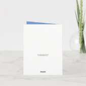 Fun Snowman Company Kerst Kaart met QR-code (Achterkant)