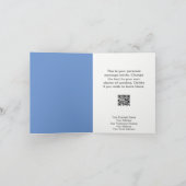 Fun Snowman Company Kerst Kaart met QR-code (Binnen)