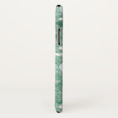 Fun Snowman en Reindeer Kerstmis iPhone Case (Achterkant / rechts)