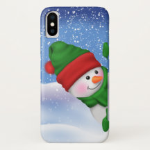 Fun Snowman iPhone Case