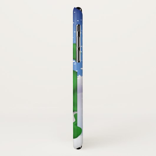 Fun Snowman iPhone Case (Achterkant/links)