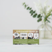 Fun Social Media Marketing Visitekaartje (Staand voorkant)