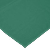 Fun Sophisticated Nordic Snowflake op Deep Green Tafelkleed (Gekanteld)