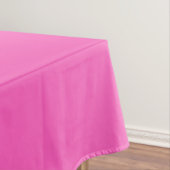 Fun Sophisticated Nordic Snowflake op roze Tafelkleed (Voorbeeld)