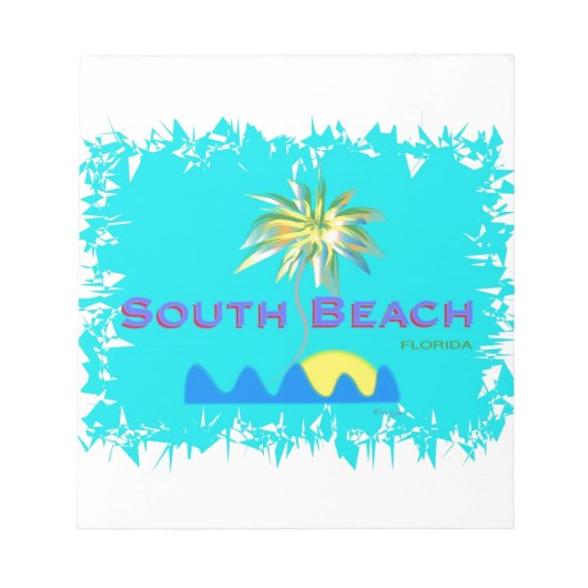 Fun South Beach, Florida Notitieblok (Voorkant)