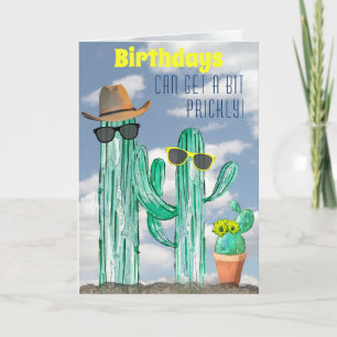 Fun Southwest Waterverf Cactus Sjabloon