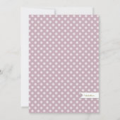 Fun Spa Girl Birthday Spa Party Uitnodiging | Roze (Achterkant)