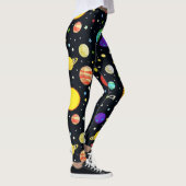 Fun Space Patroon Leggings (Rechts)