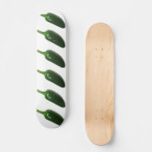 Fun & Spicy Jalapeno Pepper Persoonlijk Skateboard (Voorkant)