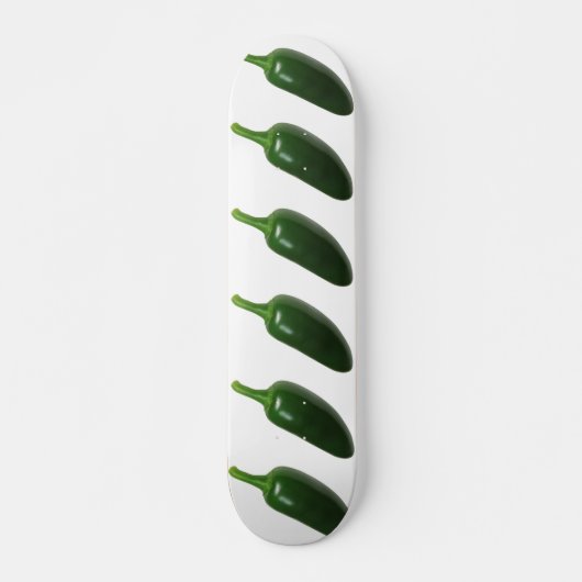 Fun & Spicy Jalapeno Pepper Persoonlijk Skateboard (Voorkant)