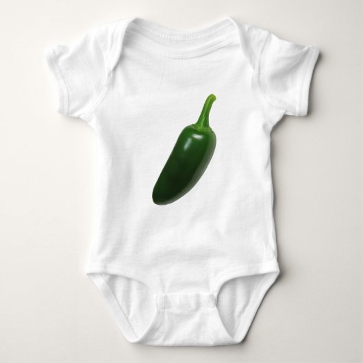 Fun & Spicy Jalapeno Pepper Romper (Voorkant)