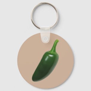 Fun & Spicy Jalapeno Pepper Sleutelhanger