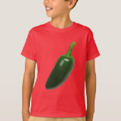Fun & Spicy Jalapeno Pepper T-shirt (Voorkant)