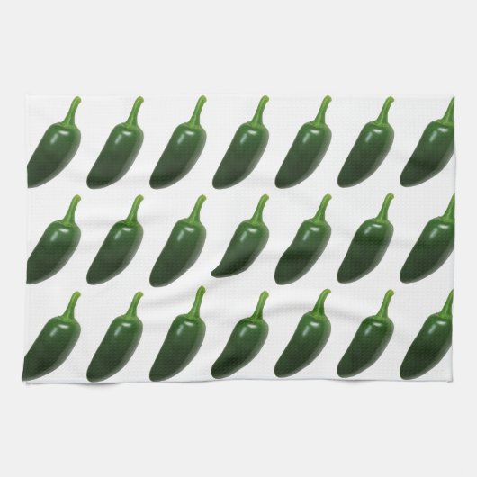 Fun & Spicy Jalapeno Pepper Theedoek (Horizontaal)