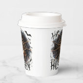 Fun Spider Halloween Papieren beker (Rechts)