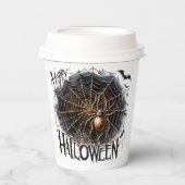 Fun Spider Halloween Papieren beker (Voorkant)