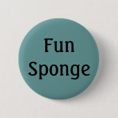 Fun Sponge Ronde Button 5,7 Cm (Voorkant)