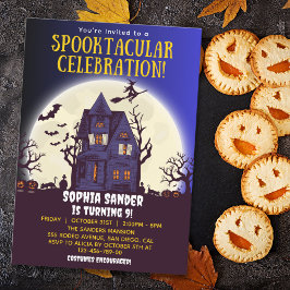 Fun Spooktacular Birthday KIds Halloween Kaart