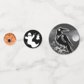 Fun spooky Halloween confetti (Achterkanten)