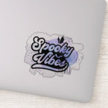 Fun, spooky Halloween quote Sticker