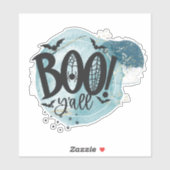 Fun, spooky Halloween quote Sticker (Vel)