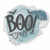 Fun, spooky Halloween quote Sticker (Voorkant)