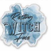 Fun, spooky Halloween quote Sticker (Voorkant)