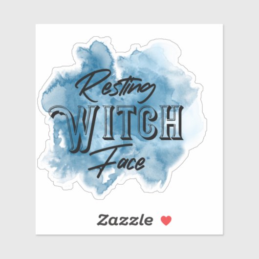 Fun, spooky Halloween quote Sticker (Vel)