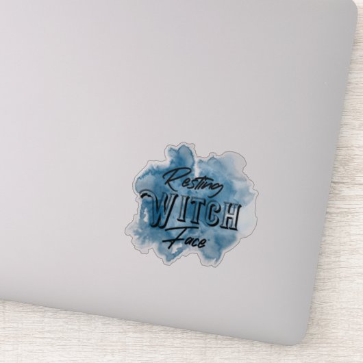 Fun, spooky Halloween quote Sticker (Detail)