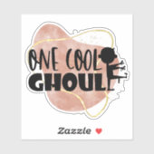 Fun, spooky Halloween quote Sticker (Vel)