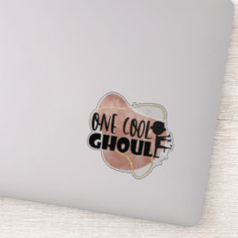 Fun, spooky Halloween quote Sticker
