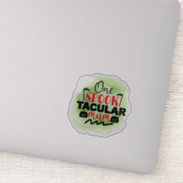 Fun, spooky Halloween quote Sticker