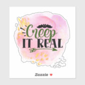 Fun, spooky Halloween quote Sticker (Vel)