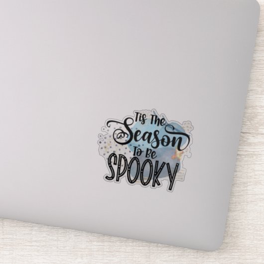 Fun, spooky Halloween quote Sticker (Detail)