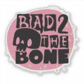 Fun, spooky Halloween quote Sticker (Voorkant)