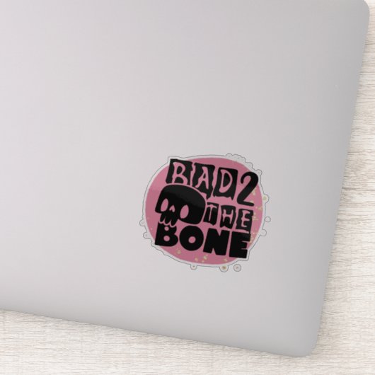 Fun, spooky Halloween quote Sticker (Detail)